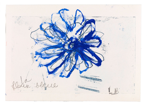 Louise Bourgeois. La Fleur Bleue. 2007