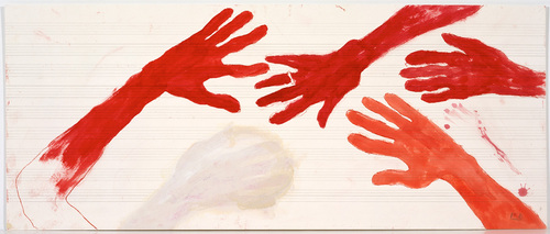 Louise Bourgeois. Untitled (no. 18) in 10 AM Is When You Come to Me (set 8), from the series of installation sets (1-10). 2006