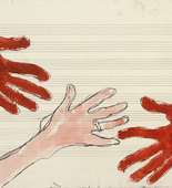 Louise Bourgeois. Untitled (no. 18) in 10 AM Is When You Come to Me (set 10), from the series of installation sets (1-10). 2007