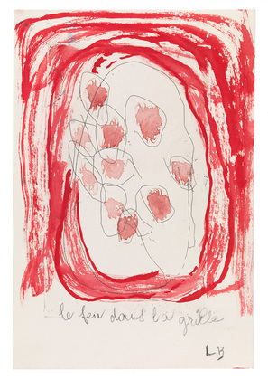 Louise Bourgeois. Le Feu dans la Grille. 2006