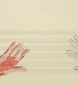 Louise Bourgeois. Untitled (no. 32) in 10 AM Is When You Come to Me (set 9), from the series of installation sets (1-10). 2007