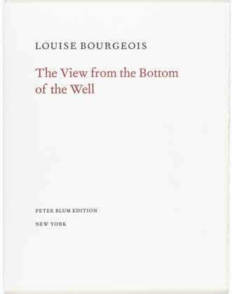 Louise Bourgeois. The View from the Bottom of the Well. 1996