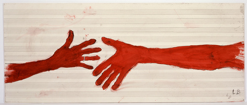 Louise Bourgeois. Untitled (no. 11) in 10 AM Is When You Come to Me (set 10), from the series of installation sets (1-10). 2007