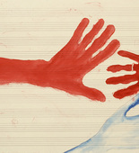 Louise Bourgeois. Untitled (no. 11) in 10 AM Is When You Come to Me (set 10), from the series of installation sets (1-10). 2007