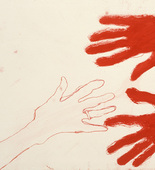 Louise Bourgeois. Untitled (no. 18) in 10 AM Is When You Come to Me (set 10), from the series of installation sets (1-10). 2007