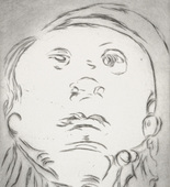 Louise Bourgeois. Untitled, plate 4 of 9, from the portfolio, The View from the Bottom of the Well. 1996