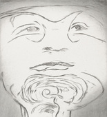 Louise Bourgeois. Untitled, plate 5 of 9, from the portfolio, The View from the Bottom of the Well. 1996