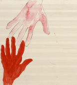 Louise Bourgeois. Untitled (no. 3) in 10 AM Is When You Come to Me (set 10), from the series of installation sets (1-10). 2007