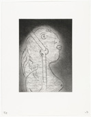 Louise Bourgeois. Untitled, plate 7 of 9, from the portfolio, The View from the Bottom of the Well. 1996