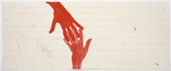 Louise Bourgeois. Untitled (no. 4) in 10 AM Is When You Come to Me (set 10), from the series of installation sets (1-10). 2007