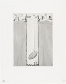 Louise Bourgeois. Untitled, plate 8 of 9, from the portfolio, The View from the Bottom of the Well. 1996