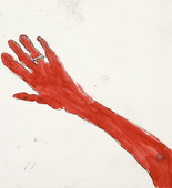 Louise Bourgeois. Untitled (no. 1) in 10 AM Is When You Come to Me (set 10), from the series of installation sets (1-10). 2007
