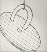 Louise Bourgeois. Untitled, plate 9 of 9, from the portfolio, The View from the Bottom of the Well. 1996