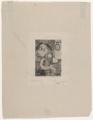 Louise Bourgeois. Morning. 1944