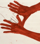 Louise Bourgeois. Untitled (no. 16) in 10 AM Is When You Come to Me (set 10), from the series of installation sets (1-10). 2007