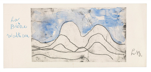 Louise Bourgeois. La Bi&egrave;vre Watteau. 2007