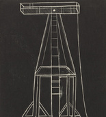 Louise Bourgeois. Plate 5 of 9, from the illustrated book, He Disappeared into Complete Silence. 1946-1947