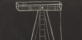 Louise Bourgeois. Plate 5 of 9, from the illustrated book, He Disappeared into Complete Silence. 1946-1947