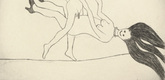 Louise Bourgeois. Untitled, plate 1 of 5, from the illustrated book, The Laws of Nature. 2003
