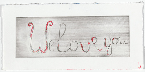 Louise Bourgeois. We Love You. 2000