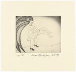 Louise Bourgeois. Untitled, plate 2 of 5, from the illustrated book, The Laws of Nature. 2003