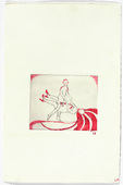Louise Bourgeois. Untitled, plate 1 of 5, from the illustrated book, The Laws of Nature. 2000-2001
