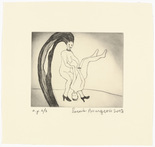 Louise Bourgeois. Untitled, plate 3 of 5, from the illustrated book, The Laws of Nature. 2003