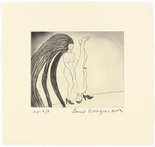 Louise Bourgeois. Untitled, plate 4 of 5, from the illustrated book, The Laws of Nature. 2003