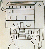 Louise Bourgeois. Femme Maison. 1947