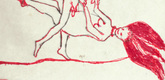 Louise Bourgeois. Untitled, plate1 of 5, from the illustrated book, The Laws of Nature. 2000-2001