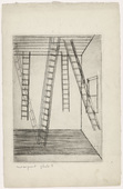 Louise Bourgeois. Plate 8 of 9, from the illustrated book, He Disappeared into Complete Silence, first edition. 1946-1947