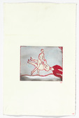 Louise Bourgeois. Untitled, plate 1 of 5, from the illustrated book, The Laws of Nature. 2000-2001