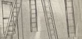 Louise Bourgeois. Plate 8 of 9, from the illustrated book, He Disappeared into Complete Silence, first edition. 1946-1947