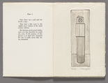 Louise Bourgeois. Plate 1 of 9, from the illustrated book, He Disappeared into Complete Silence, first edition (Example 1). 1947