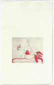Louise Bourgeois. Untitled, plate 1 of 5, from the illustrated book, The Laws of Nature. 2000-2001