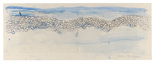Louise Bourgeois. Untitled, no. 2 of 42 in La Rivi&egrave;re Gentille (set 1), from the series of installation sets (1-3). 2007