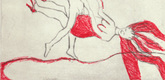Louise Bourgeois. Untitled, plate 1 of 5, from the illustrated book, The Laws of Nature. 2000-2001