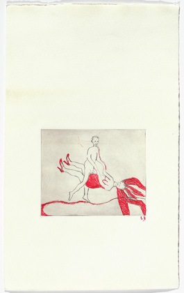 Louise Bourgeois. Untitled, plate 1 of 5, from the illustrated book, The Laws of Nature. 2000-2001