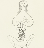 Louise Bourgeois. La Naus&eacute;e, plate 1 of 7, from the portfolio, La R&eacute;paration. 2003
