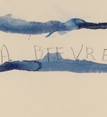 Louise Bourgeois. Untitled, no. 4 of 42 in La Rivi&egrave;re Gentille (set 1), from the series of installation sets (1-3). 2007