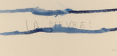 Louise Bourgeois. Untitled, no. 4 of 42 in La Rivi&egrave;re Gentille (set 1), from the series of installation sets (1-3). 2007