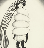 Louise Bourgeois. Spiral Woman, plate 2 of 7, from the portfolio, La R&eacute;paration. 2003