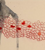Louise Bourgeois. Untitled, no. 5 of 42 in La Rivi&egrave;re Gentille (set 1), from the series of installation sets (1-3). 2007
