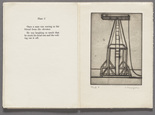 Louise Bourgeois. Plate 5 of 9, from the illustrated book, He Disappeared into Complete Silence, first edition (Example 1). 1947