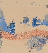 Louise Bourgeois. Untitled, no. 6 of 42 in La Rivi&egrave;re Gentille (set 1), from the series of installation sets (1-3). 2007