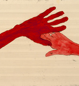 Louise Bourgeois. Untitled (no. 5) in 10 AM Is When You Come to Me (set 3), from the series of installation sets (1-10). 2006