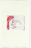 Louise Bourgeois. Untitled, plate 2 of 5, from the illustrated book, The Laws of Nature. 2000-2001