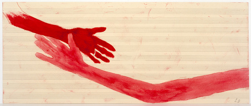Louise Bourgeois. Untitled (no. 9) in 10 AM Is When You Come to Me (set 3), from the series of installation sets (1-10). 2006
