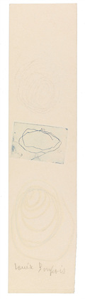 Louise Bourgeois. Untitled (Orbits and Gravity #3). 2008