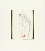 Louise Bourgeois. The Couple, plate 5 of 7, from the portfolio, La R&eacute;paration. 2003